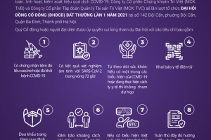 TIÊU CHÍ THAM DỰ ĐHĐCĐ BẤT THƯỜNG LẦN 1 NĂM 2021 CỦA TVC VÀ TVB